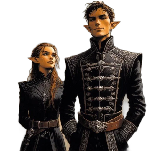 jacket, concept art, fantasy art, comic book art transparent PNG cut-out