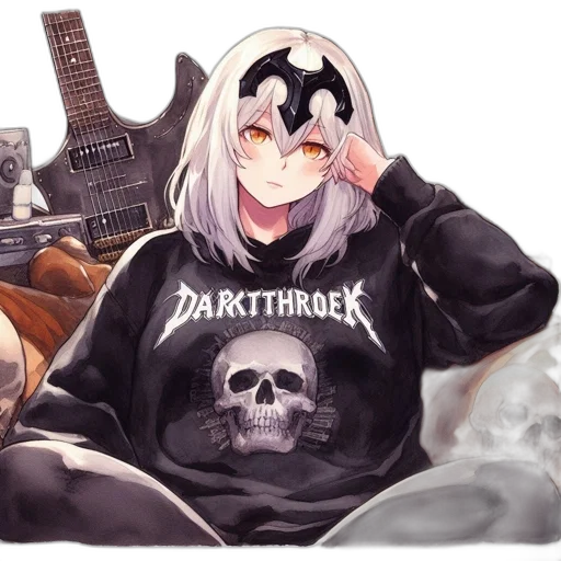 jacket, anime, fantasy art, concept art transparent PNG cut-out