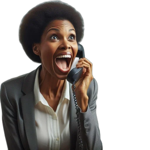 woman, afro, gray, blazer transparent PNG cut-out