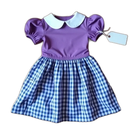 dress, 3d render, photorealistic, blue transparent PNG cut-out