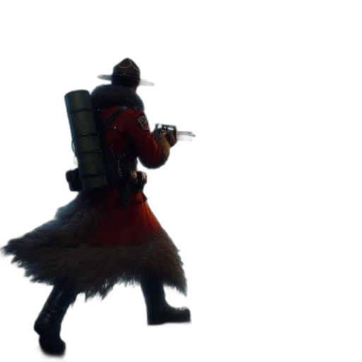 weapon, staff, sword, jacket transparent PNG cut-out