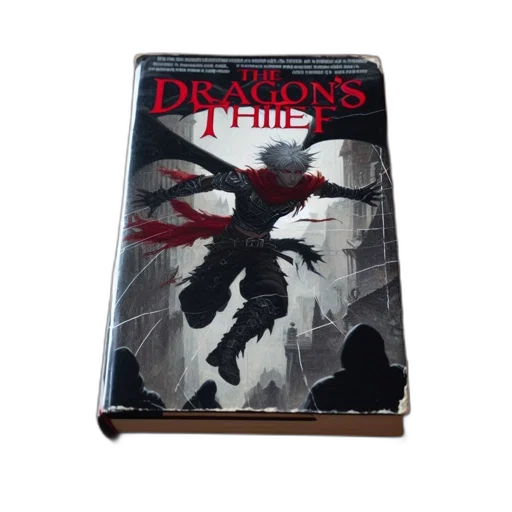dragon, concept art, book, titled transparent PNG cut-out