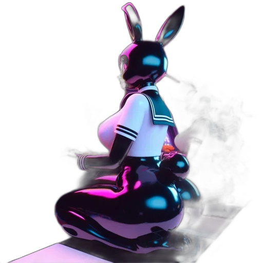robot, dress, mask, concept art transparent PNG cut-out
