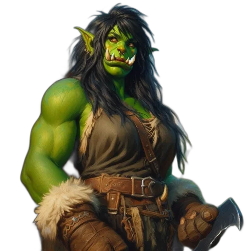 staff, creature, face, fantasy art transparent PNG cut-out