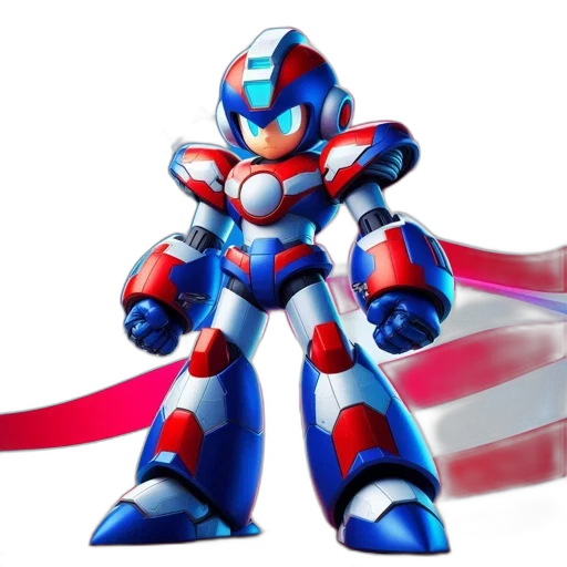 robot, weapon, 3d render, concept art transparent PNG cut-out