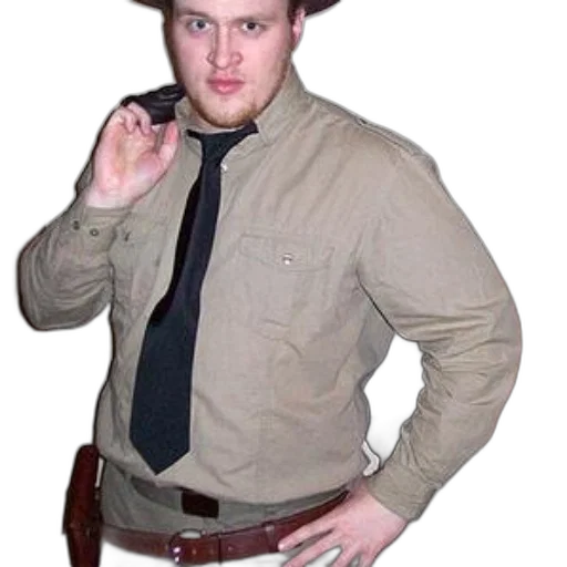 hat, staff, jacket, animal transparent PNG cut-out