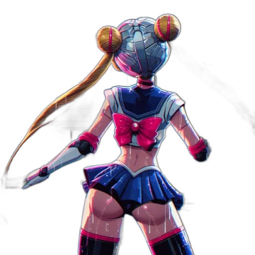 robot, staff, weapon, concept art transparent PNG cut-out
