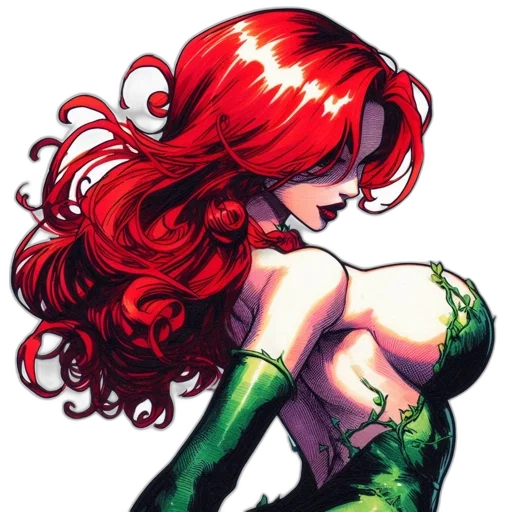 comic book art, concept art, fantasy art, cartoon transparent PNG cut-out