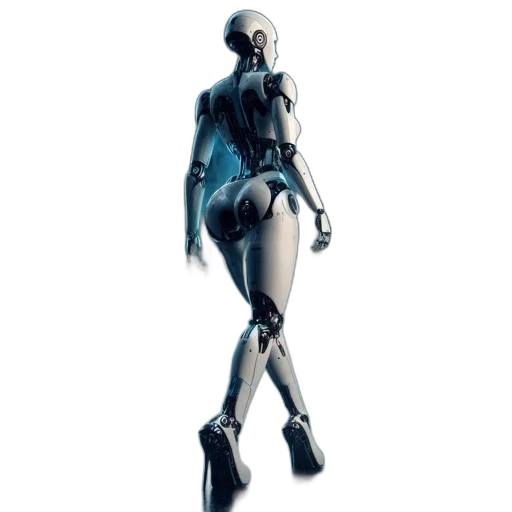 robot, dress, creature, concept art transparent PNG cut-out