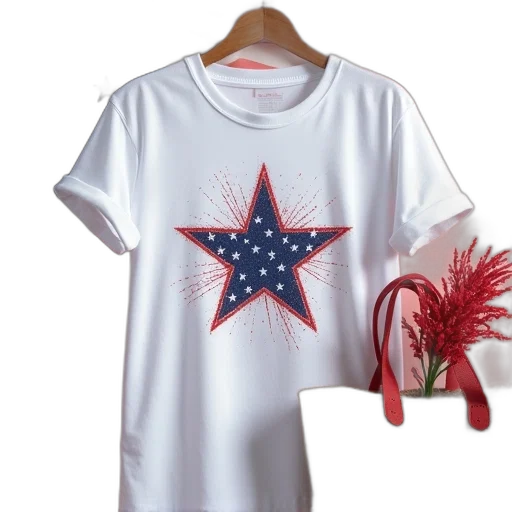 staff, 4th, july, shirt transparent PNG cut-out