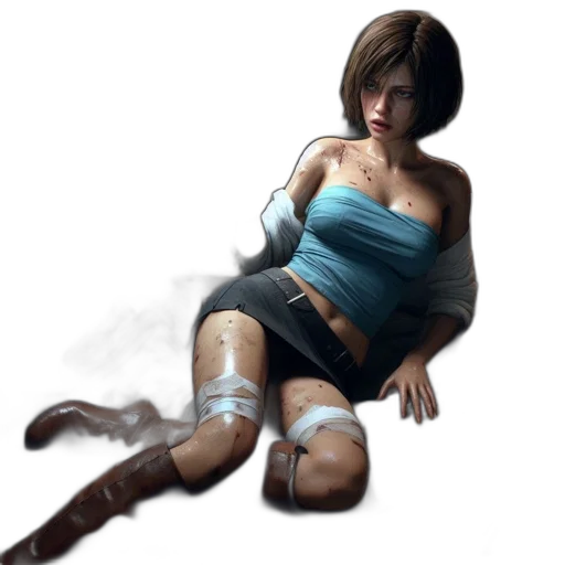 dress, staff, concept art, fantasy art transparent PNG cut-out