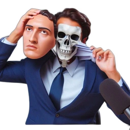 mask, face, jacket, robot transparent PNG cut-out