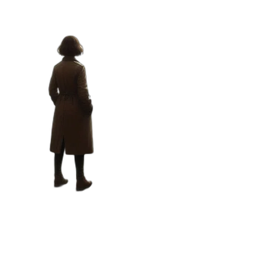 staff, jacket, dress, hat transparent PNG cut-out
