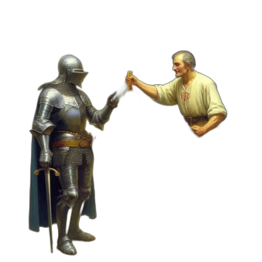 sword, weapon, staff, robot transparent PNG cut-out