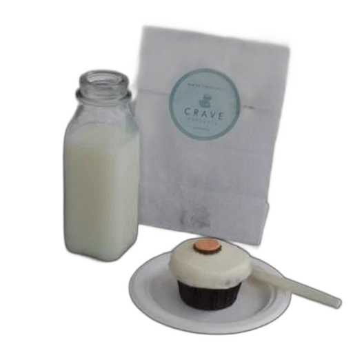 food, bottle, milk, cupcake transparent PNG cut-out