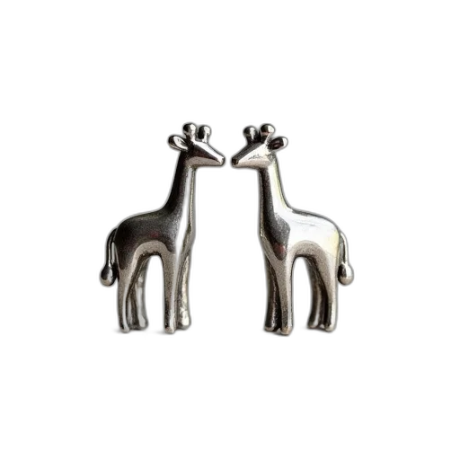 jewelry, furniture, giraffe, earrings transparent PNG cut-out
