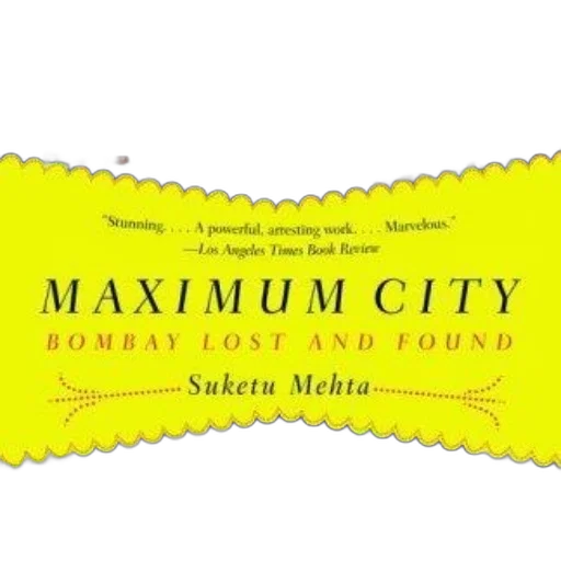 cover, maximum, city, bombay transparent PNG cut-out