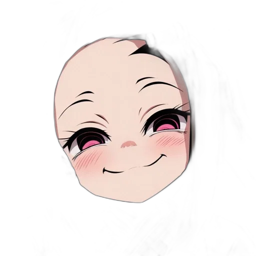 face, mask, creature, hair transparent PNG cut-out