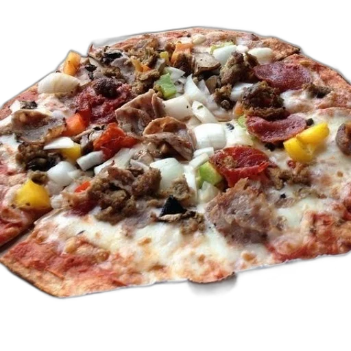 food, face, 3d render, photorealistic transparent PNG cut-out