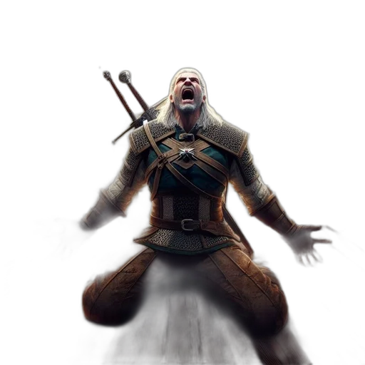 sword, weapon, staff, creature transparent PNG cut-out
