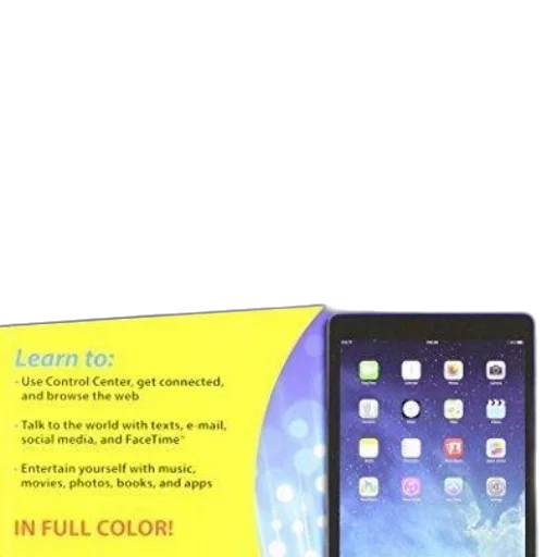 ipad, dummies, book, cover transparent PNG cut-out