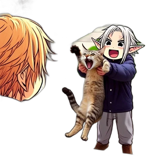 anime, concept art, fire, image transparent PNG cut-out