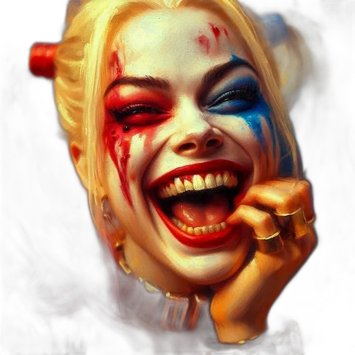 face, mask, comic book art, photorealistic transparent PNG cut-out