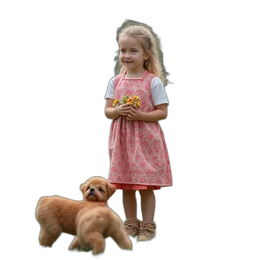 dress, food, animal, photorealistic transparent PNG cut-out