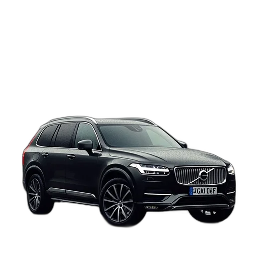 car, volvo, xc90 transparent PNG cut-out