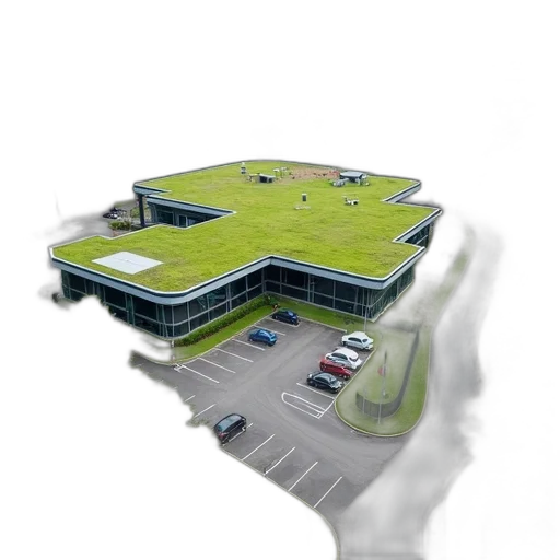 building, 3d render, concept art, photorealistic transparent PNG cut-out
