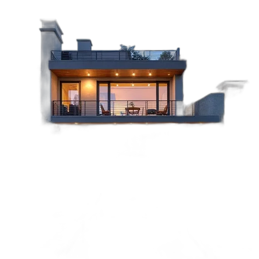 building, furniture, 3d render, concept art transparent PNG cut-out