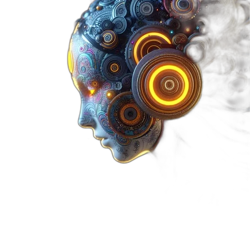 mask, jewelry, robot, face transparent PNG cut-out