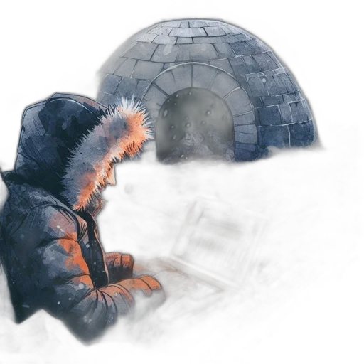 umbrella, jacket, hat, concept art transparent PNG cut-out