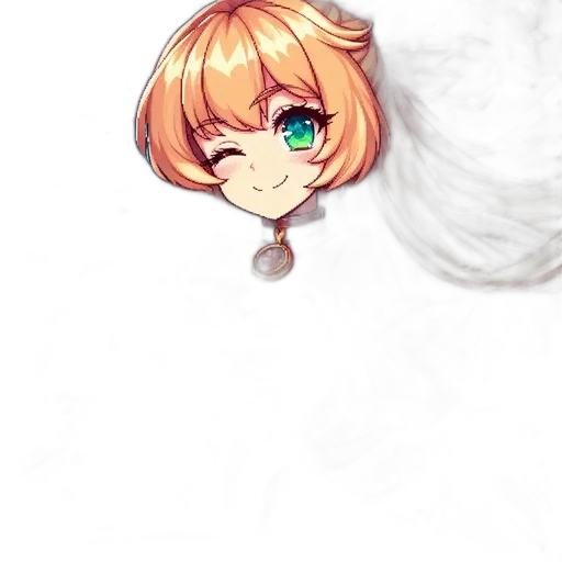staff, hair, face, mask transparent PNG cut-out