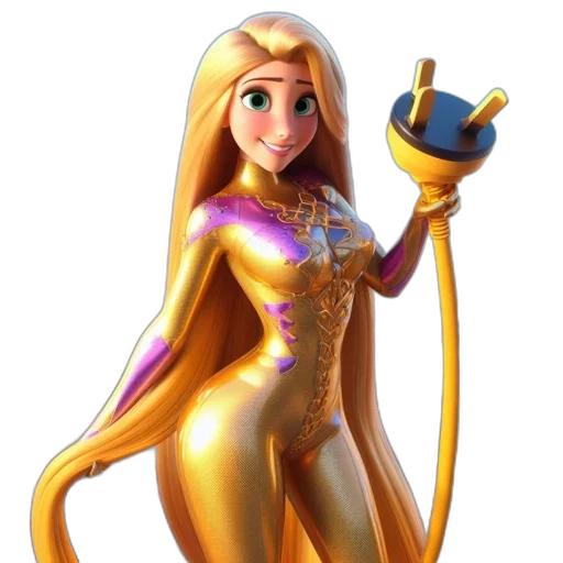 dress, staff, crown, jewelry transparent PNG cut-out