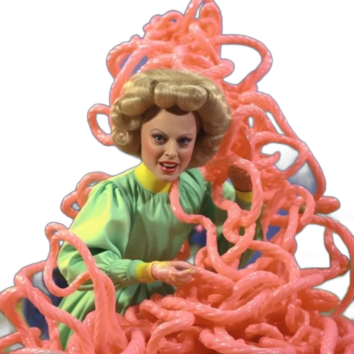 hair, creature, food, dress transparent PNG cut-out