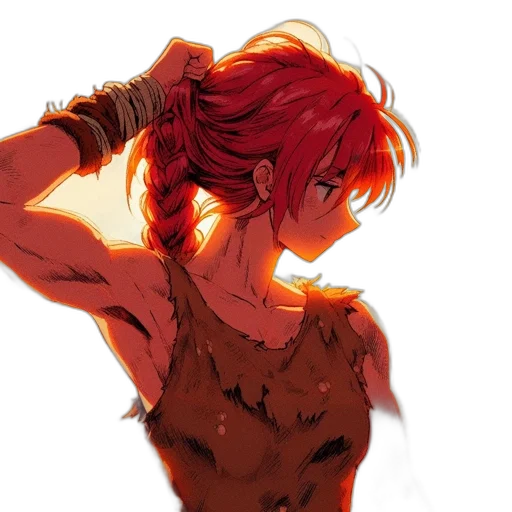 weapon, sword, hair, crown transparent PNG cut-out
