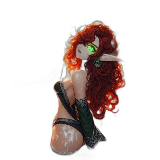 fantasy art, concept art, 3d render, comic book art transparent PNG cut-out