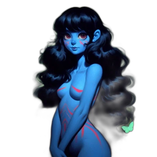 dress, creature, concept art, fantasy art transparent PNG cut-out