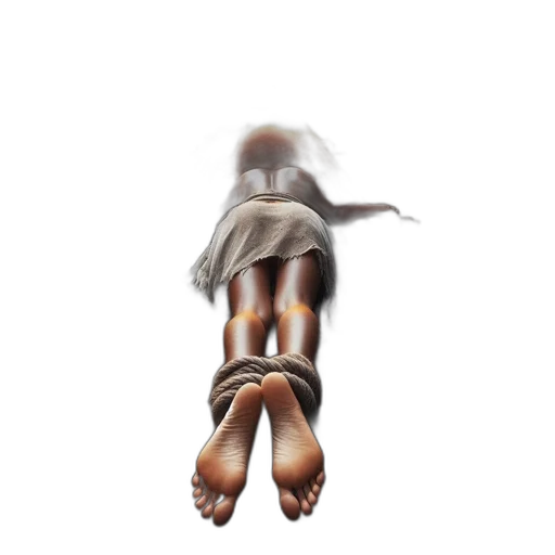 creature, hair, shoes, jewelry transparent PNG cut-out