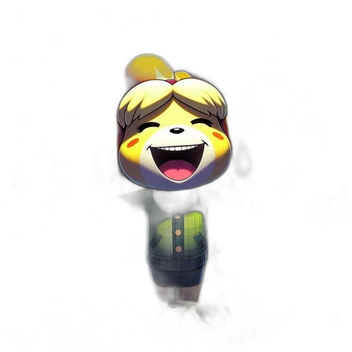 staff, mask, face, creature transparent PNG cut-out