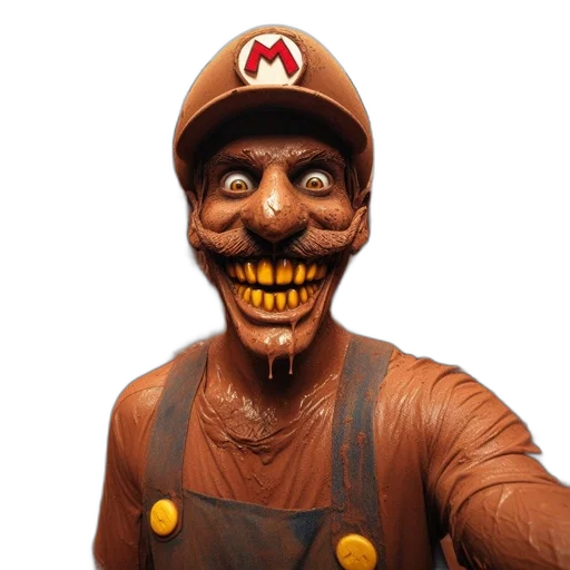 mask, face, creature, staff transparent PNG cut-out