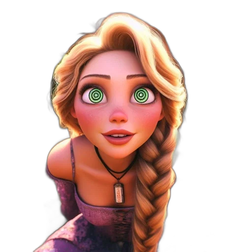 face, dress, fantasy art, cartoon transparent PNG cut-out