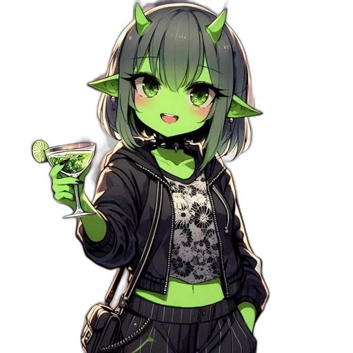 staff, dragon, creature, pixel art transparent PNG cut-out