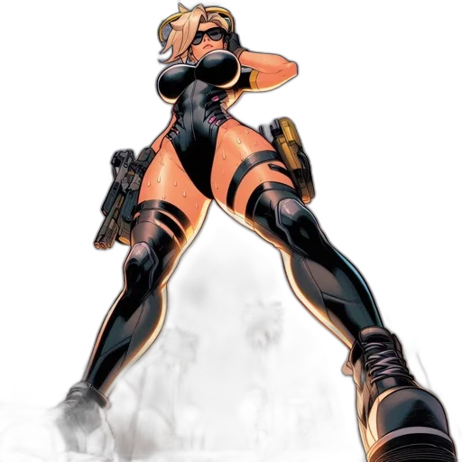 weapon, concept art, comic book art, cyberpunk transparent PNG cut-out