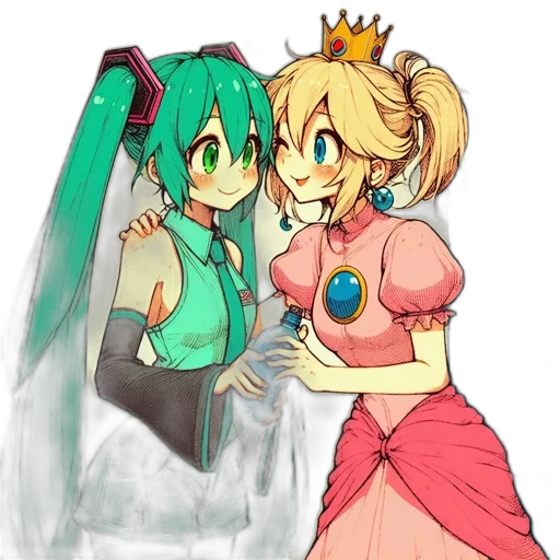 crown, dress, staff, sword transparent PNG cut-out