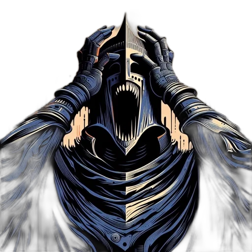mask, weapon, face, sword transparent PNG cut-out