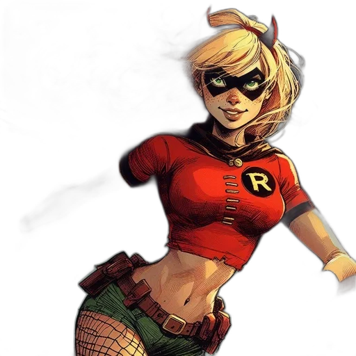 comic book art, concept art, pixel art, cartoon transparent PNG cut-out