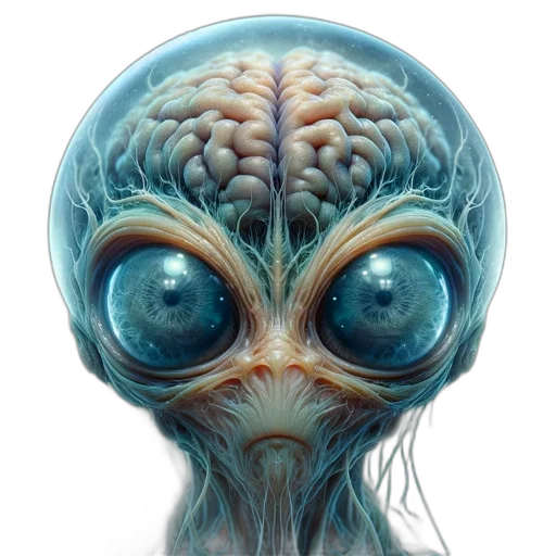 creature, mask, face, robot transparent PNG cut-out