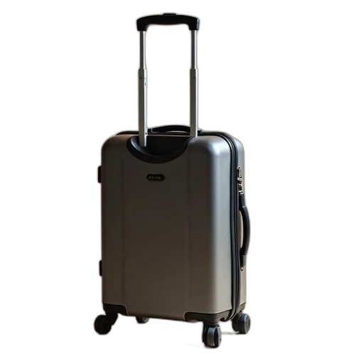 trolley, case, wheels transparent PNG cut-out